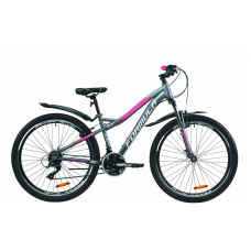 Велосипед 26" Formula ELECTRA 2020 (антрацитово-белый с розовым (м)) 