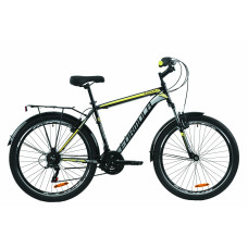 Велосипед 26" Formula MAGNUM 2020 (черно-серый с желтым) 