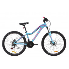 Велосипед 26" Formula MYSTIQUE 1.0 2020 (перламутрово-голубой с розовым) 