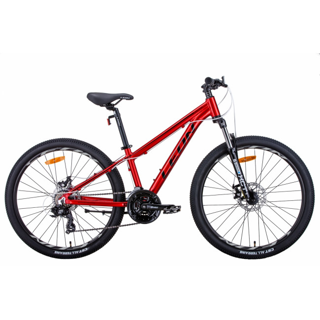 Велосипед 26" Leon SUPER JUNIOR 2021 (красный) 
