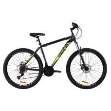 Велосипед 27.5" Discovery TREK DD 2020 (серо-желтый (м)) 