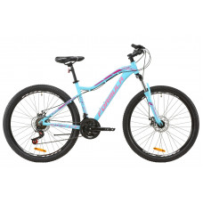 Велосипед 27.5" Formula MYSTIQUE 2.0 2020 (перламутровий аквамариновий с бордовым и белым) 