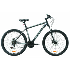 Велосипед 27.5" THOR 1.0 AM DD 2020 YS 728 60% matt образец (черно-серый с белым (м)) 