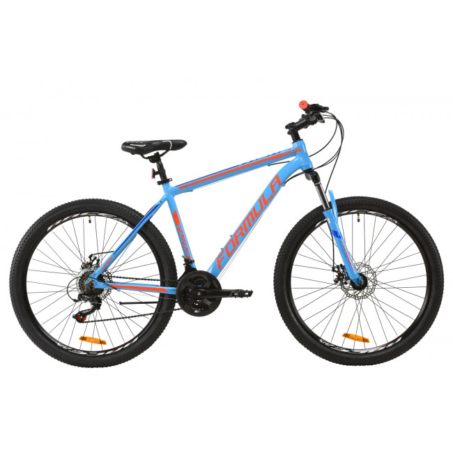 Велосипед AL 27.5" Formula THOR 1.0 AM DD 2020 (сине-оранжевый ) 