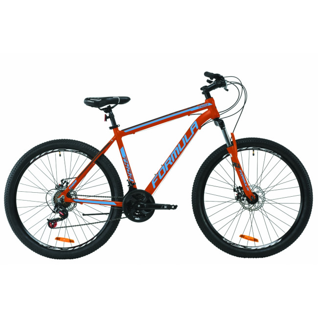 Велосипед 27.5" Formula THOR 2.0 2020 (оранжево-синий с серым) 