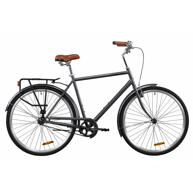 Велосипед 28" Dorozhnik COMFORT MALE 2020 (серый) 