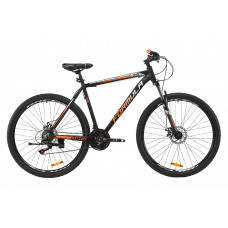Велосипед 29" Formula MOTION DD 2020 (черно-оранжевый с серебристым (м)) 