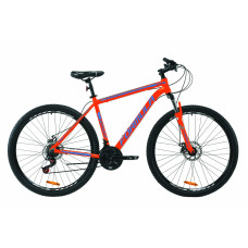 Велосипед 29" Formula THOR 2.0 2020 (оранжево-синий с серым) 