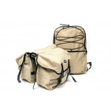 Велобаул (сумка- штаны) 43x29x10cm песочный BRAVVOS F-091