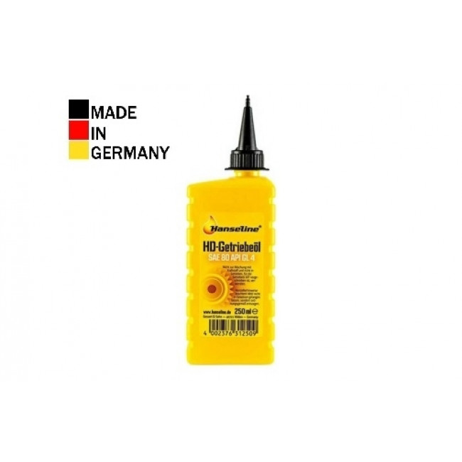 Смазка для цепи и компонентов трансмиссии HANSELINE HD-Gear Oil SEA 80 250ml