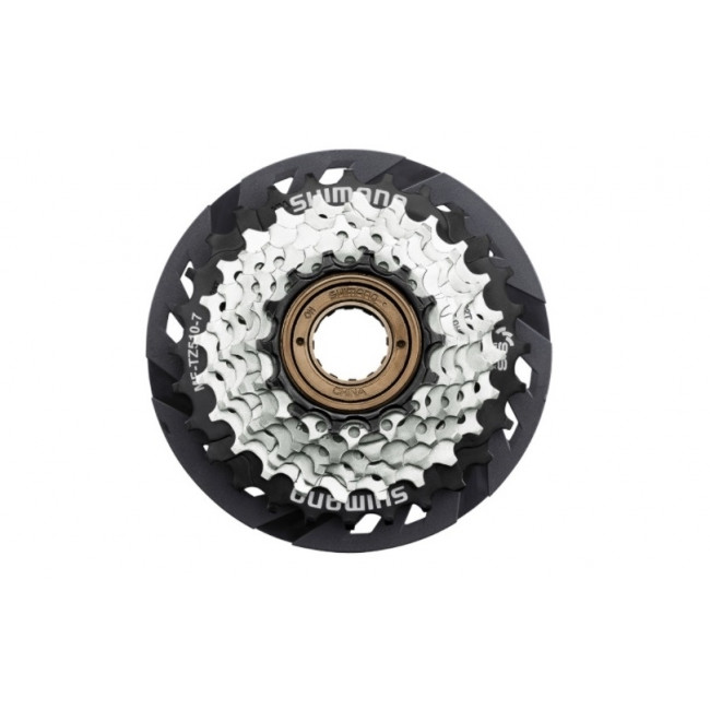 Трещотка 7-к 14-28Т SHIMANO TZ-510-7CP с защитой спиц (ED) 