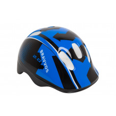 Шлем велосипедный HEL102 черно-синий (черно-синий) 