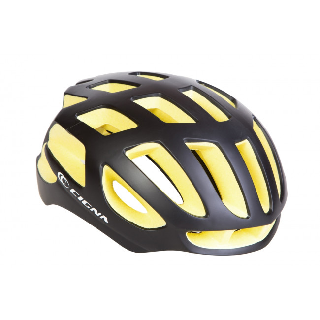 Шлем велосипедный СIGNA TT-4 черно-желтый (черно-желтый) 