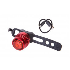 Мигалка BC-TL5398 красный свет USB Al (красный корпус) 