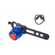 Мигалка BC-TL5398 красный свет USB Al (синий корпус) 