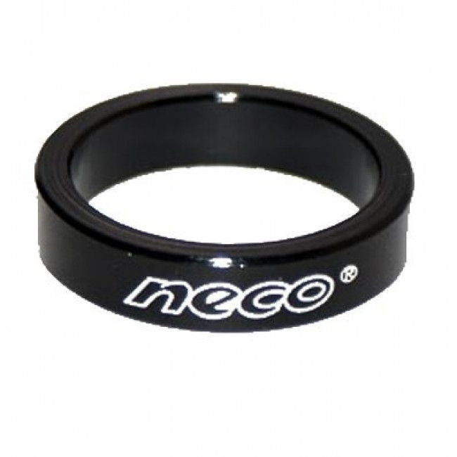 Проставочное кольцо 1-1/8" 10mm NECO черное (ED) 
